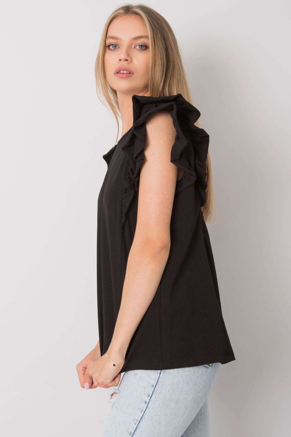  Blouse model 167517 Och Bella  black
