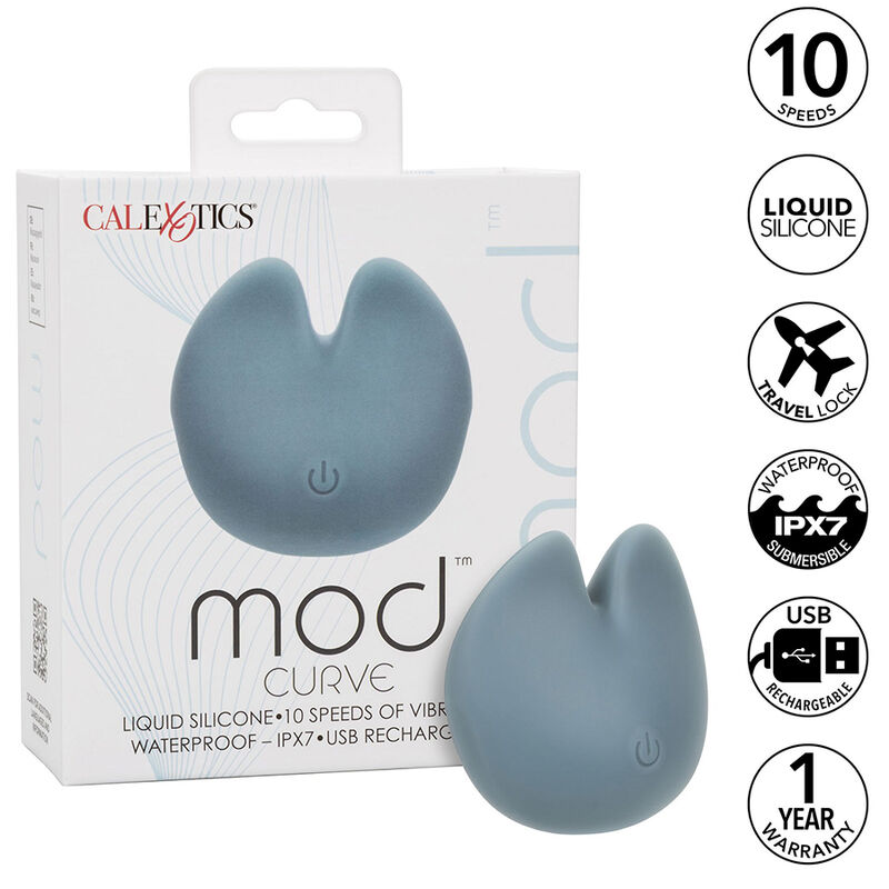 CALIFORNIA EXOTICS - MOD CURVE STIMULATOR BLUE