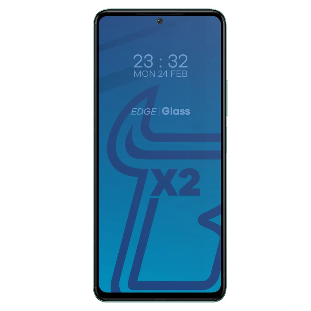 Bizon Glass Edge tempered glass - [2 PACK] + lens protection Xiaomi Poco F4 black