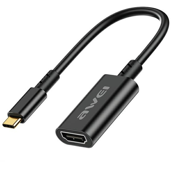 AWEI CL-217T adapter USB-C / HDMI 4K@30HZ black
