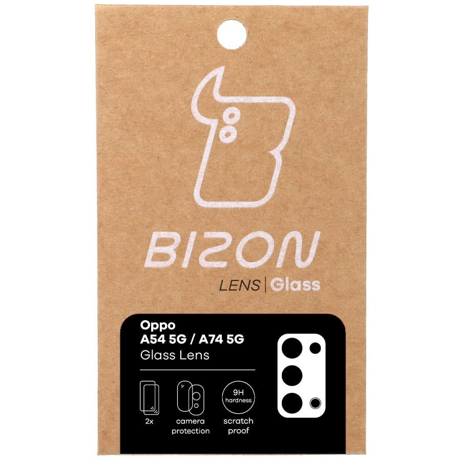 Bizon Glass Lens Oppo A54 5G / A74 5G [2 PACK]