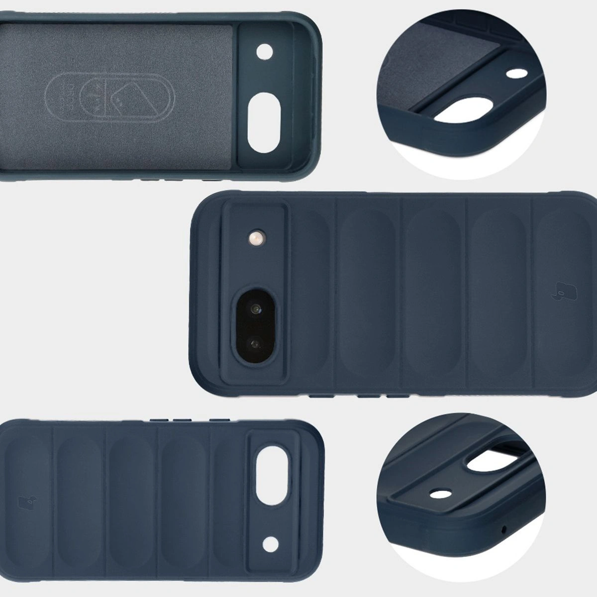 Bizon Case Tur Google Pixel 8a navy blue