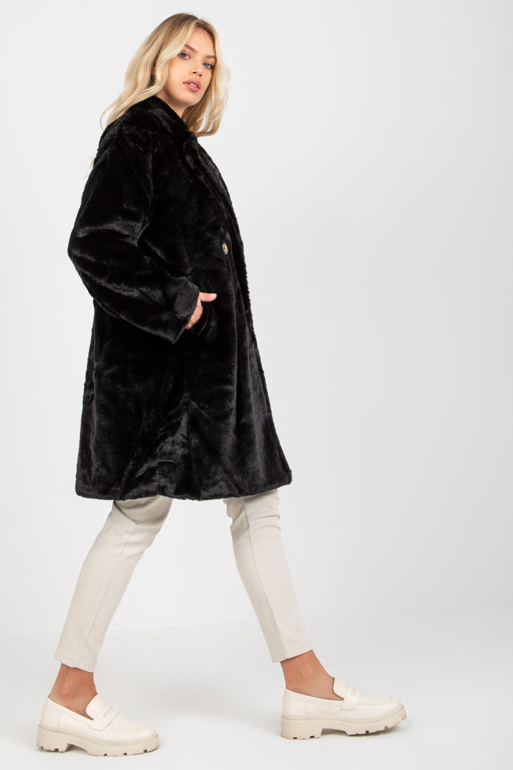  Coat model 173333 Och Bella  black