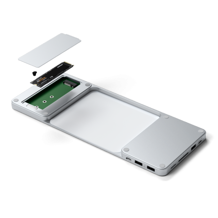 Satechi USB-C Slim Dock iMac 24 Silver