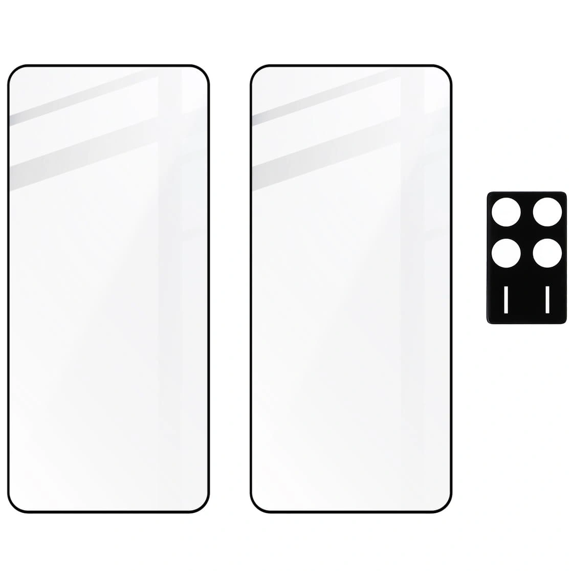 BIZON Edge 2x screen glass + camera glass Xiaomi Poco X6 Pro