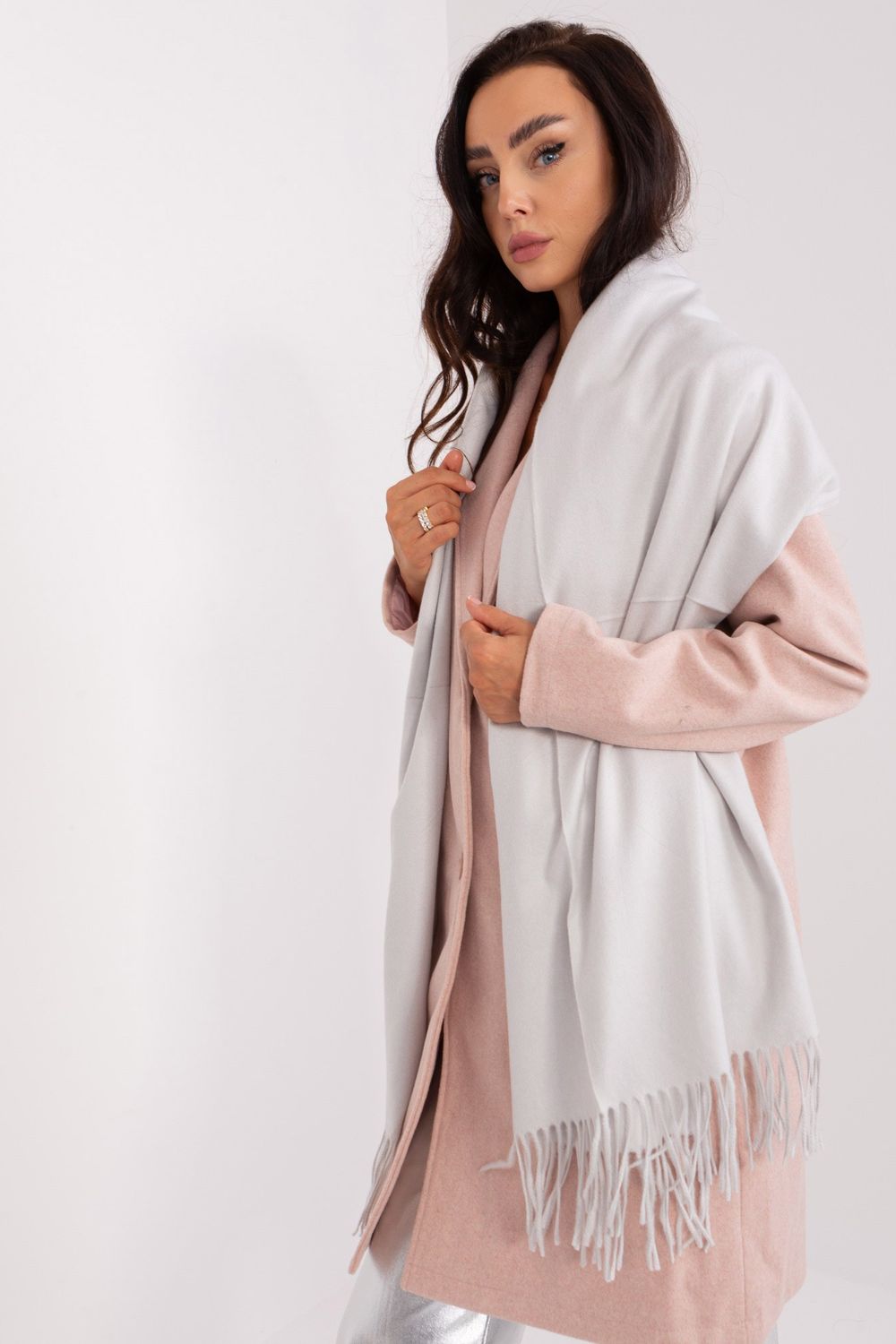  Shawl model 187611 AT  grey