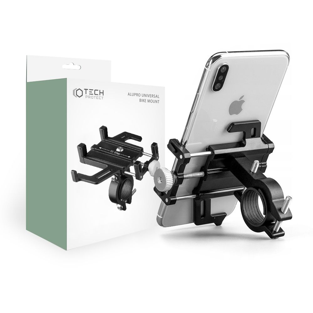 Tech-protect Alupro Universal Bike Mount Black