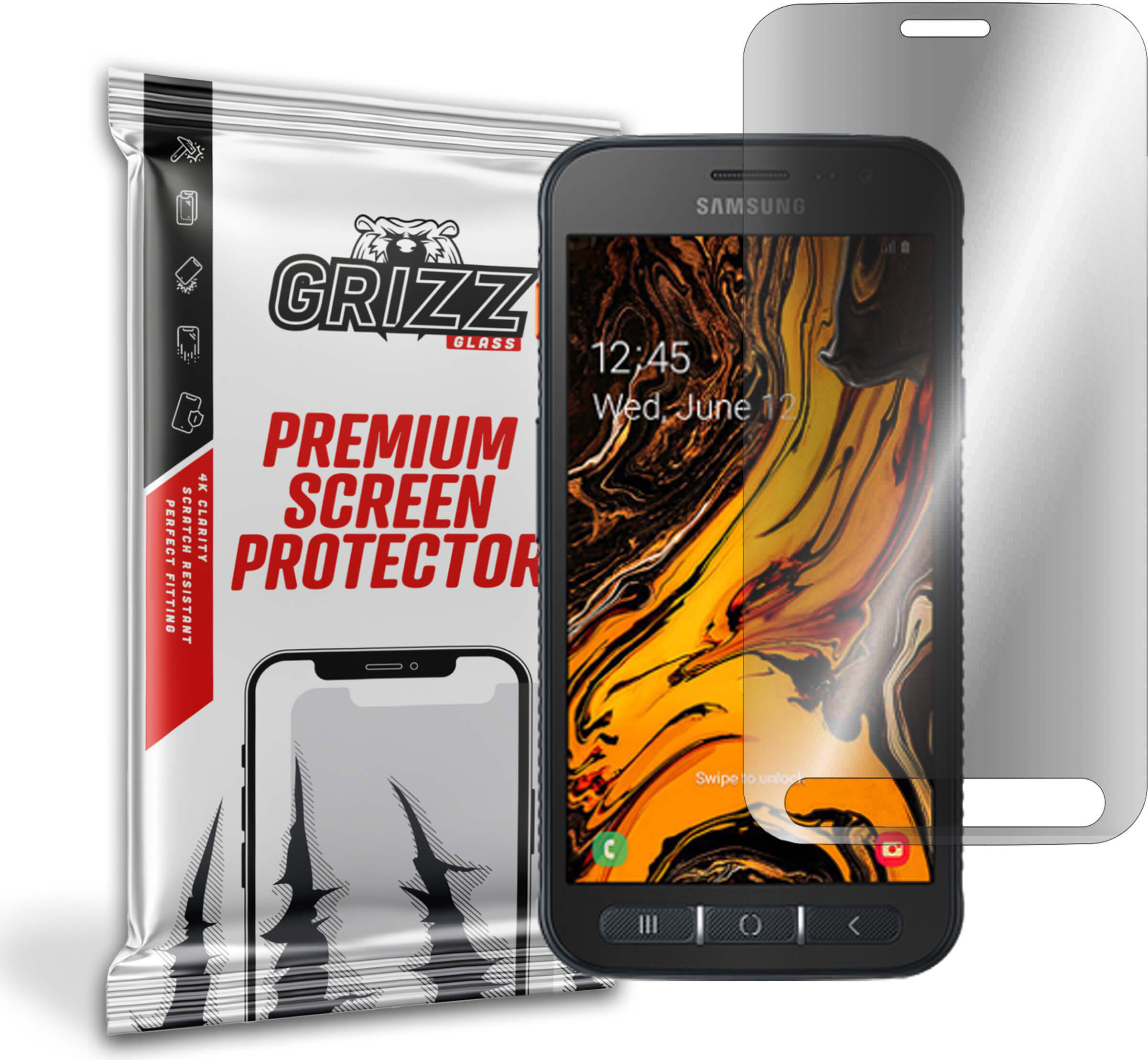 GrizzGlass PaperScreen Samsung Galaxy Xcover 4s