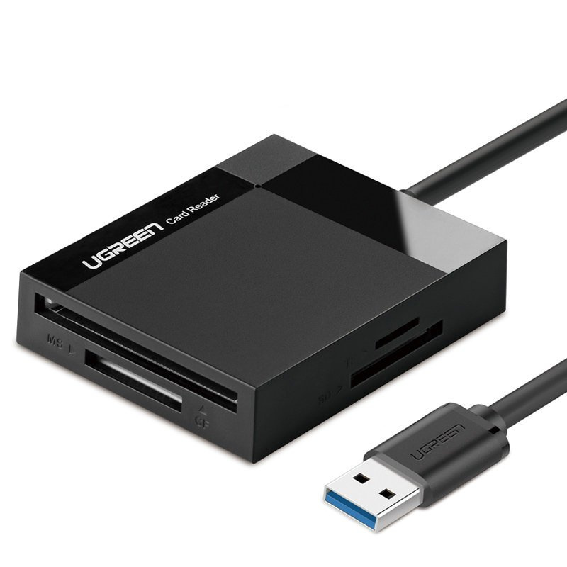 UGREEN CR125 USB 3.0 Card reader SD/microSD/CF/MS black