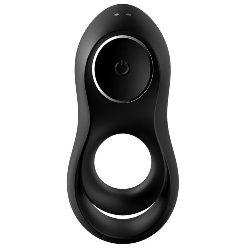 SATISFYER LEGENDARY DUO RING VIBRATOR - BLACK