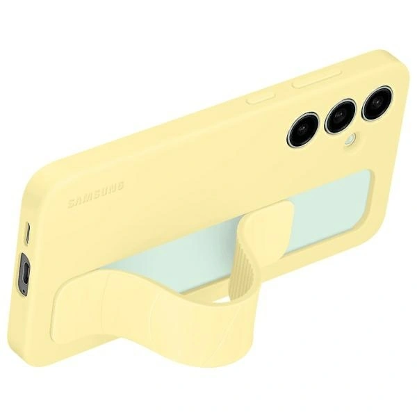 Samsung EF-GS721CYEGWW Galaxy S24 FE Standing Grip Case yellow