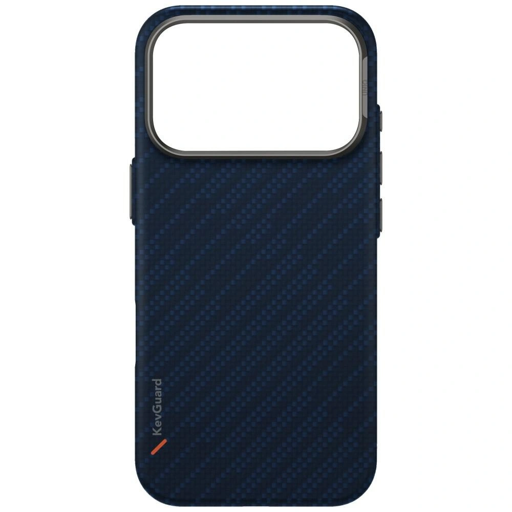 Etui UNIQ Keva EDGE do Apple iPhone 17 Pro Magclick Charging niebieski