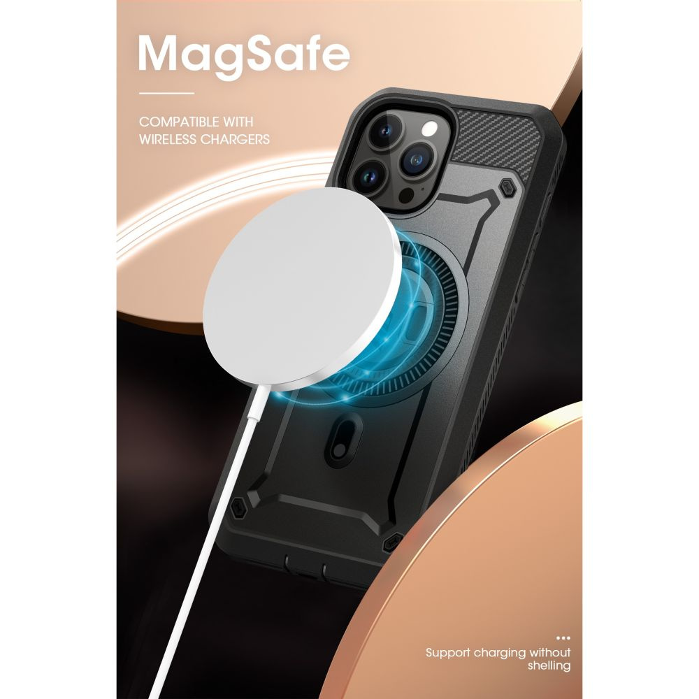 Supcase Unicorn Beetle Pro Mag MagSafe Apple iPhone 15 Pro Black