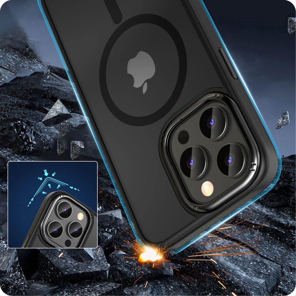 Tech-Protect MagMat 2 MagSafe Apple iPhone 15 Pro Max Matte Black