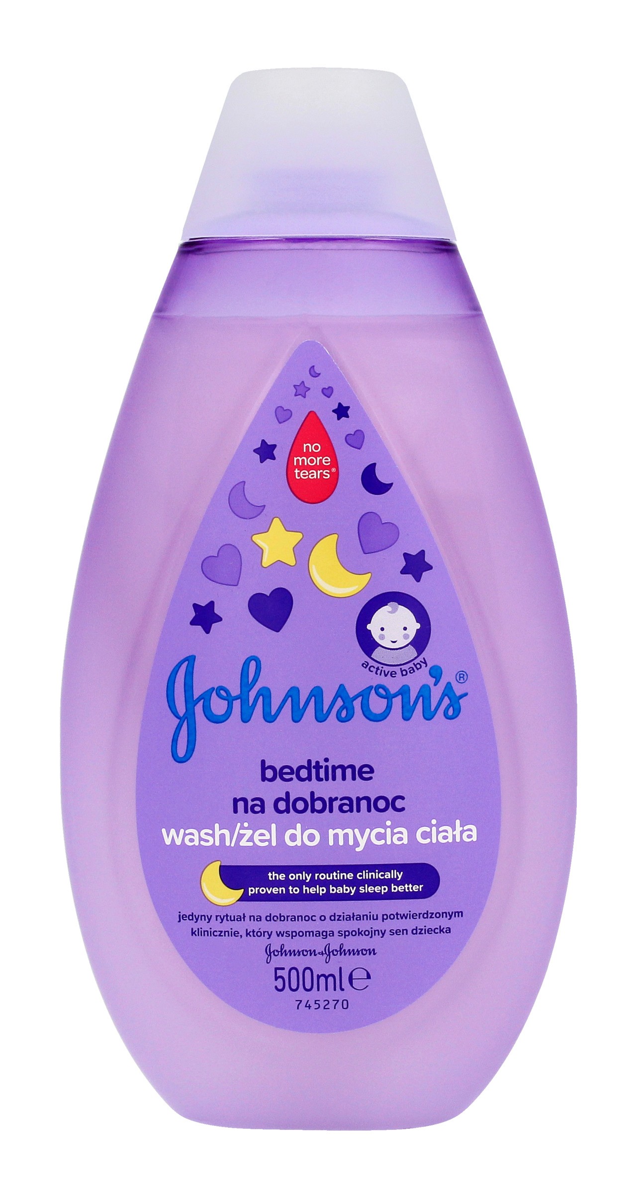 Johnson`s Baby Bedtime Żel do mycia ciała dla dzieci na dobranoc  500ml