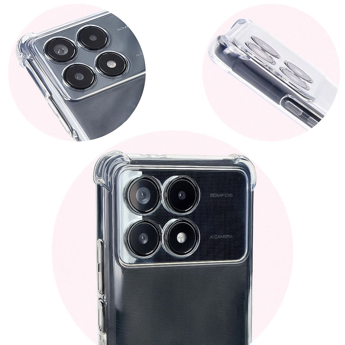 Bizon Case Salpa Xiaomi Poco F6 Pro clear