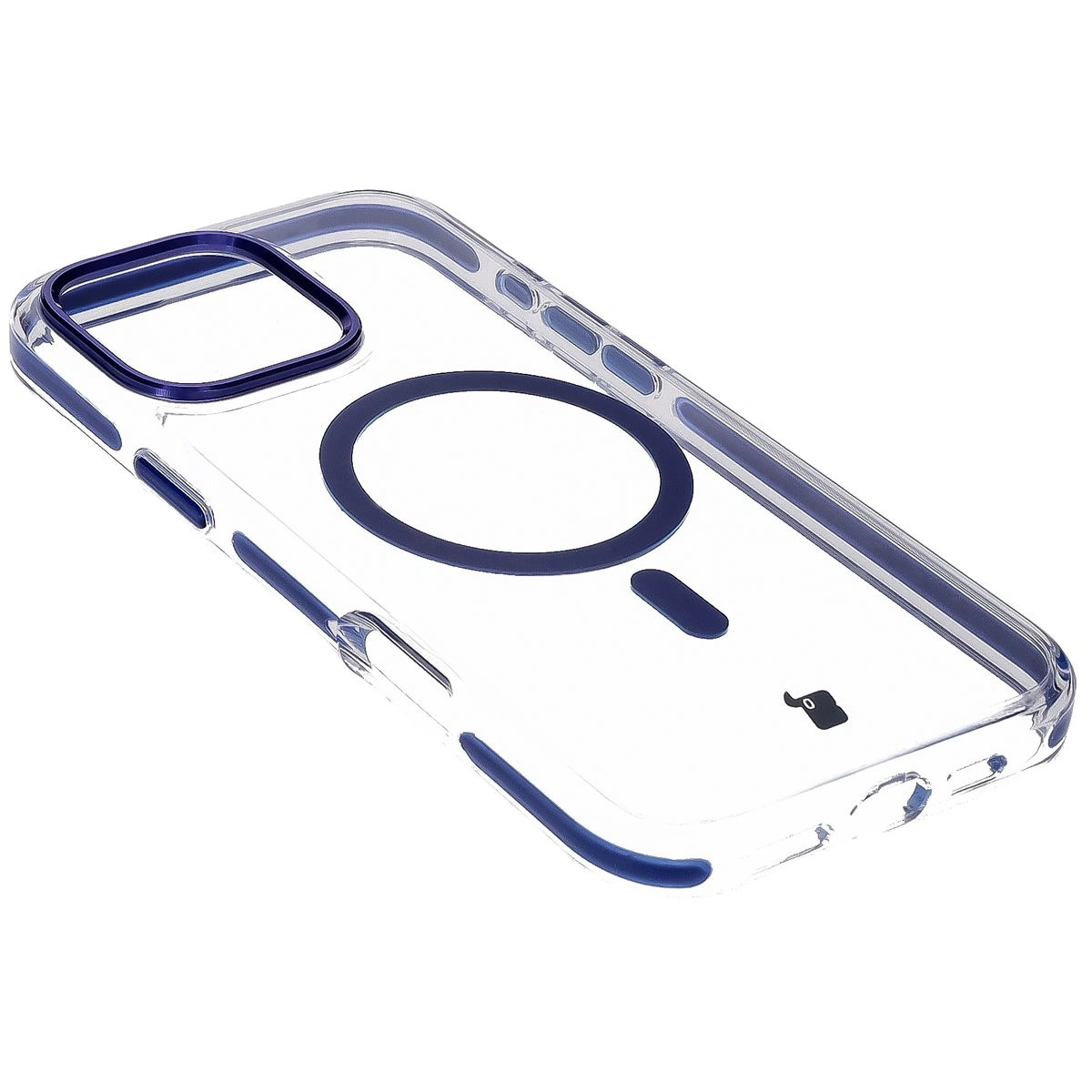 Bizon Case Marco Apple iPhone 16 Pro Max clear with blue frame