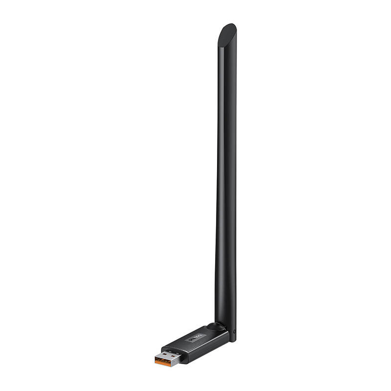 Baseus FastJoy 300Mbps WiFi adapter with antenna black