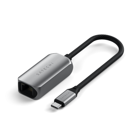 Satechi Ethernet USB-C / 2.5 Gigabit Ethernet adapter space gray