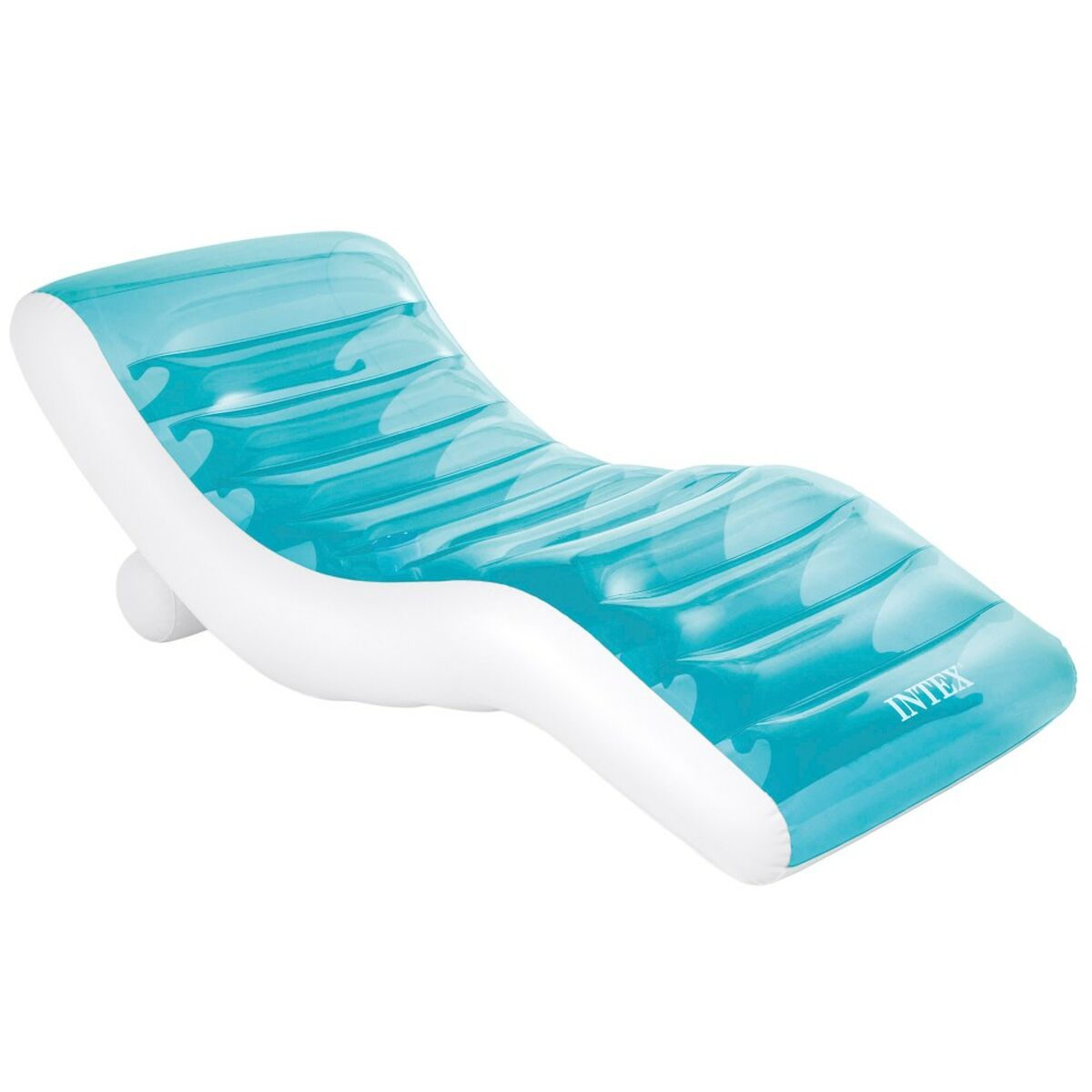 Inflatable Deck Chair Intex Blue 191 x 67 x 89 cm (4 Units)