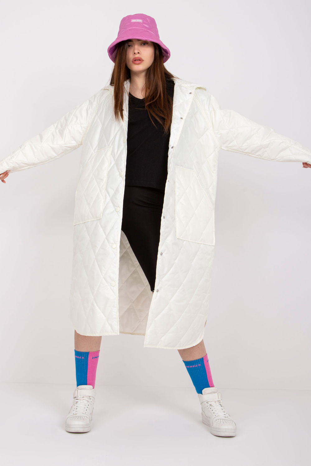  Coat model 184556 Rue Paris  beige