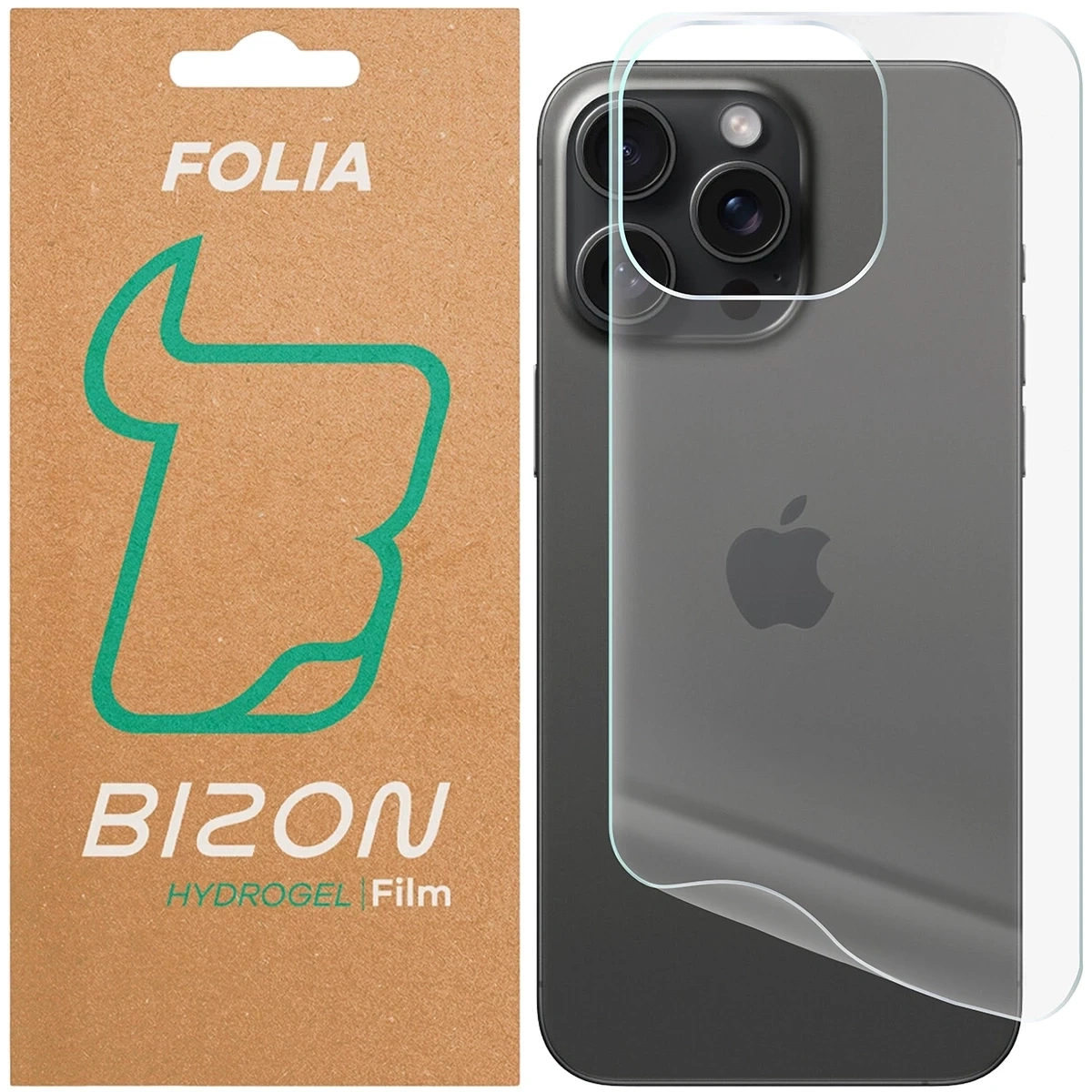 Folia hydrożelowa na tył Bizon Glass Hydrogel do Apple iPhone 15 Pro Max