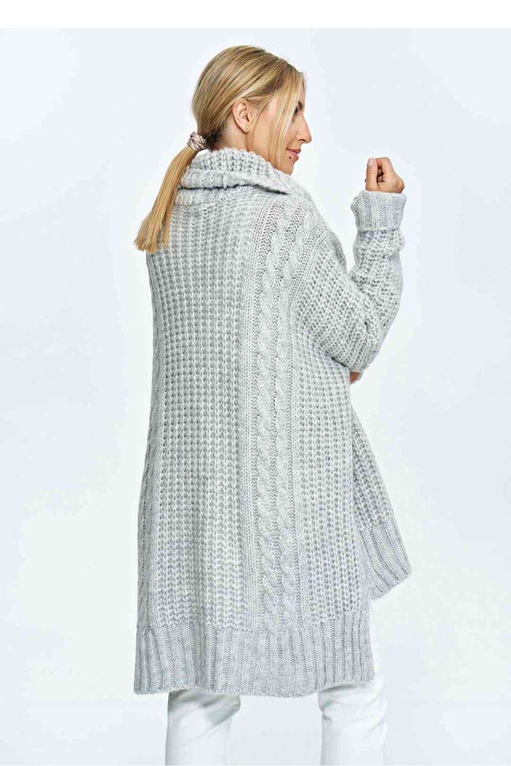 Rollkragenpullover model 172197 Figl grau Damen