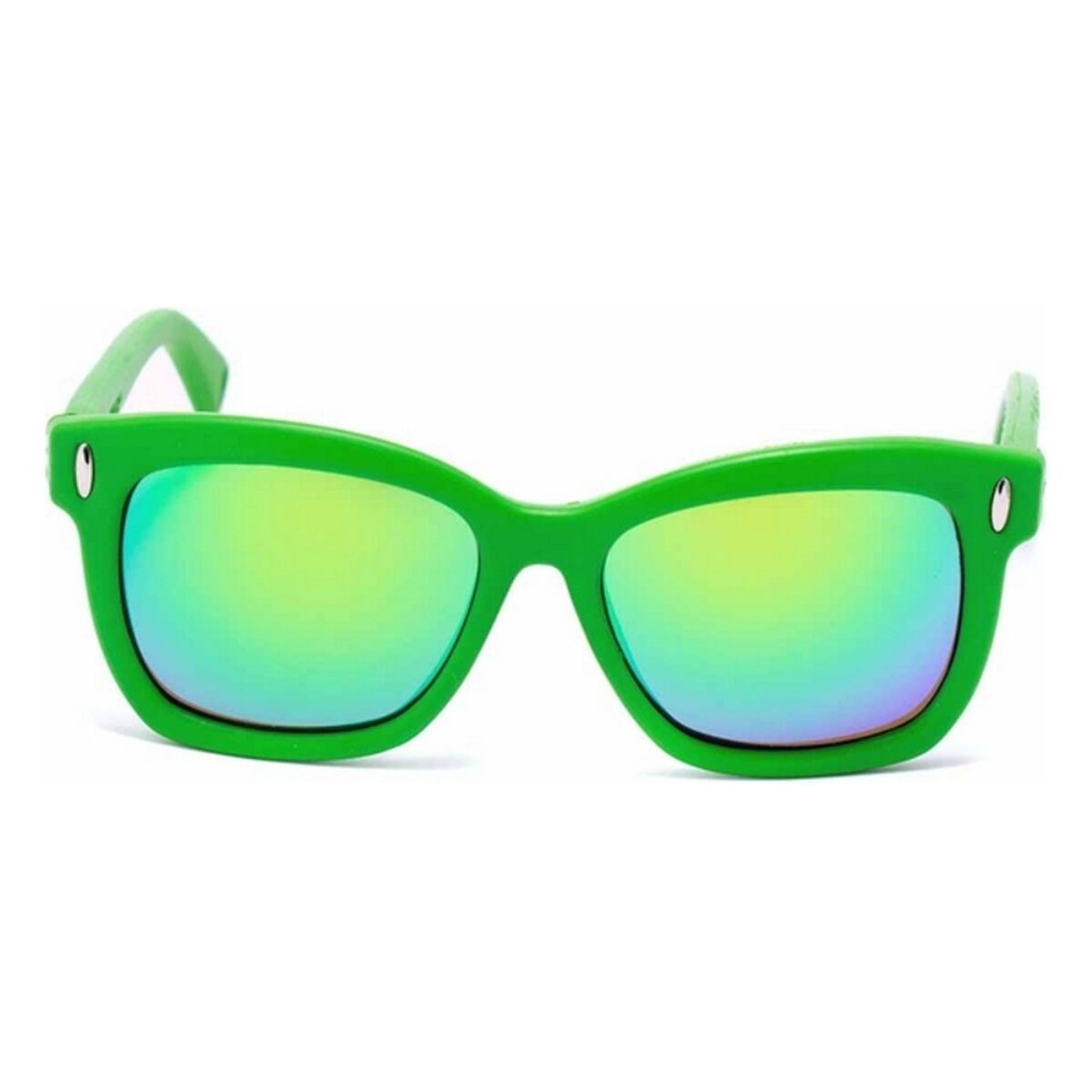 Unisex Sunglasses Italia Independent 0011-033-000 (53 mm) Green (ø 53 mm)