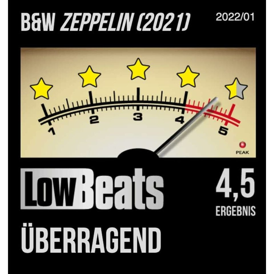 PC Speakers Bowers & Wilkins Zeppelin 2021 Midnight Gray Grey PC Speakers Bowers & Wilkins Zeppelin 2021 Midnight Gray Grey