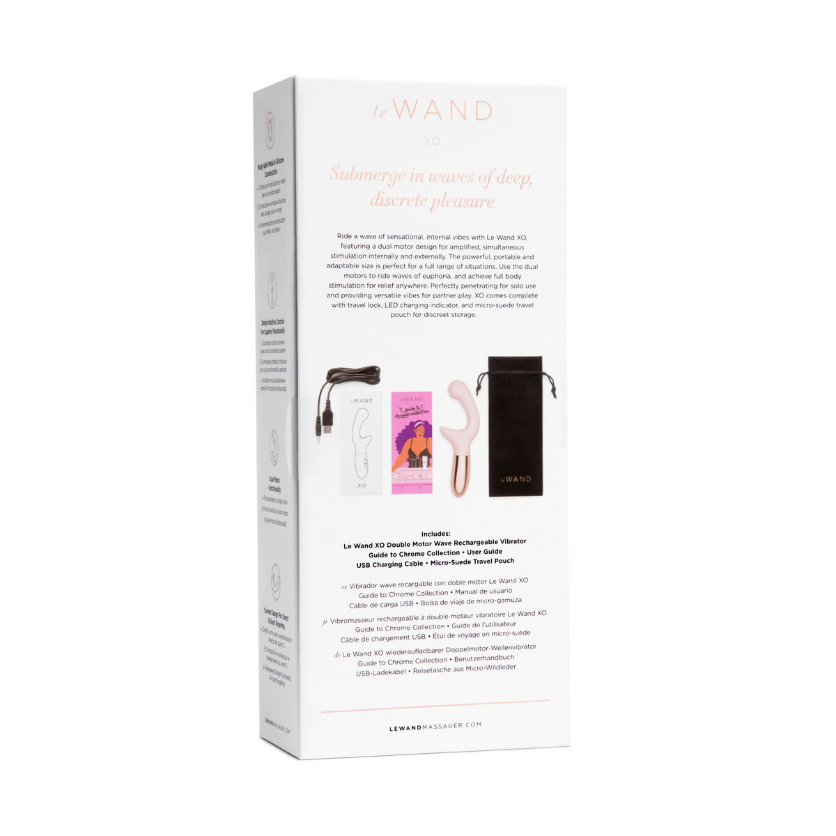 Vibrator Le Wand XO Rose Gold Vibrator Le Wand XO Rose Gold