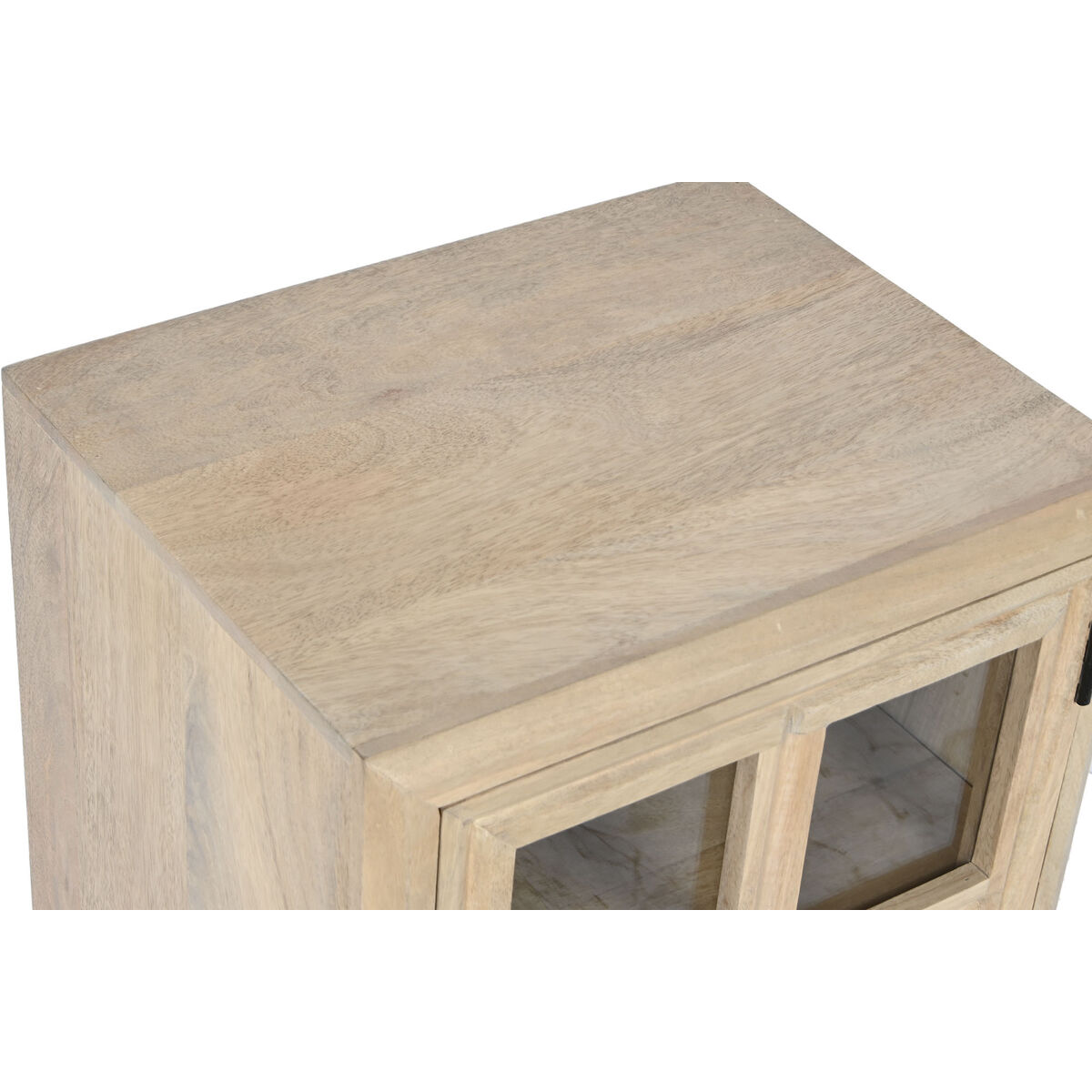 Nightstand Home ESPRIT Natural Crystal Mango wood 45 x 35 x 57 cm