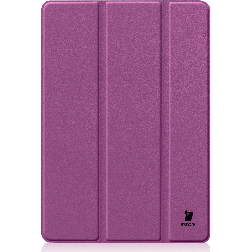Bizon Case Tab Croc Apple iPad 9/8/7 10.2 2021/2020/2019 dark purple