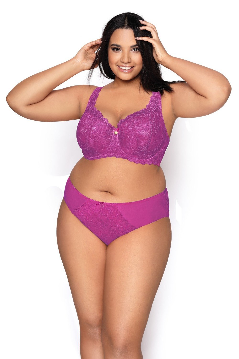 Padded bra model 204159 Mat  violet