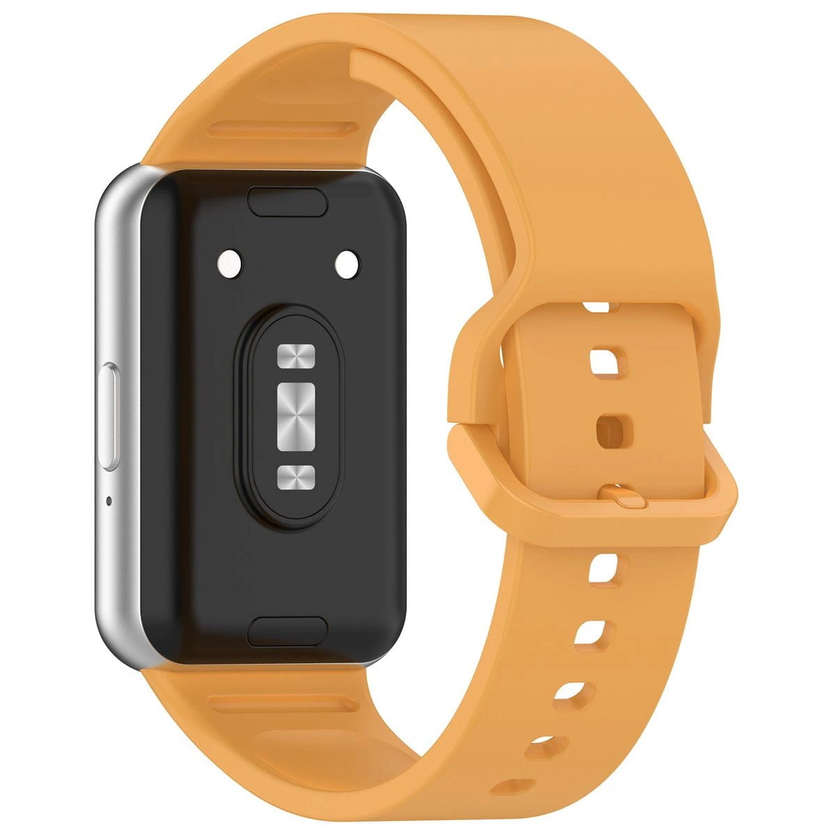 Bizon Strap Watch Silicone Samsung Galaxy Fit 3 yellow