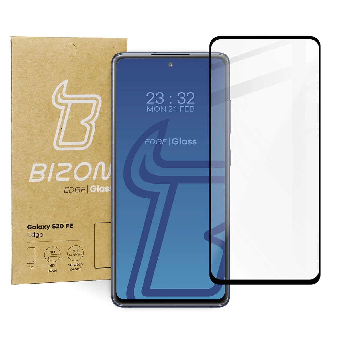 Bizon Glass Edge Samsung Galaxy S20 FE black