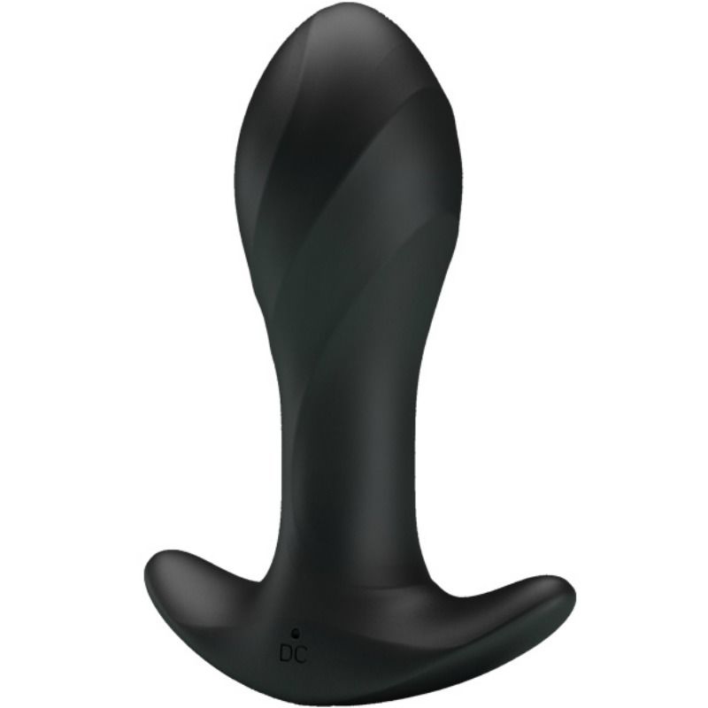 PRETTY LOVE ANAL PLUG MASSAGER BLACK