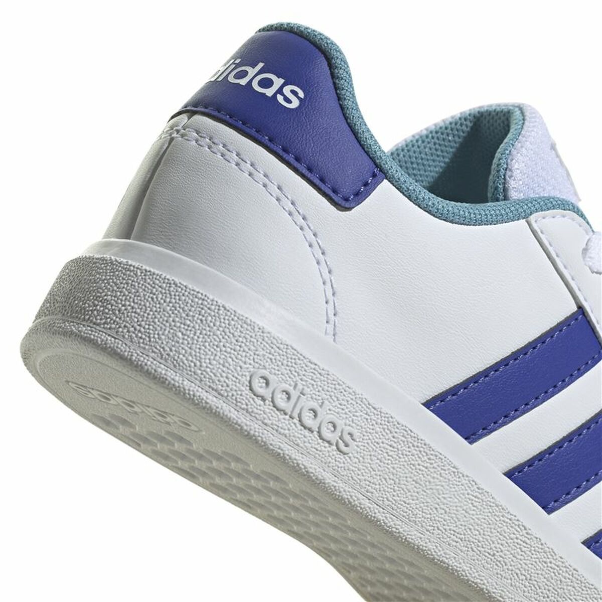 Sports Shoes for Kids Adidas Grand Court 2.0 White Blue