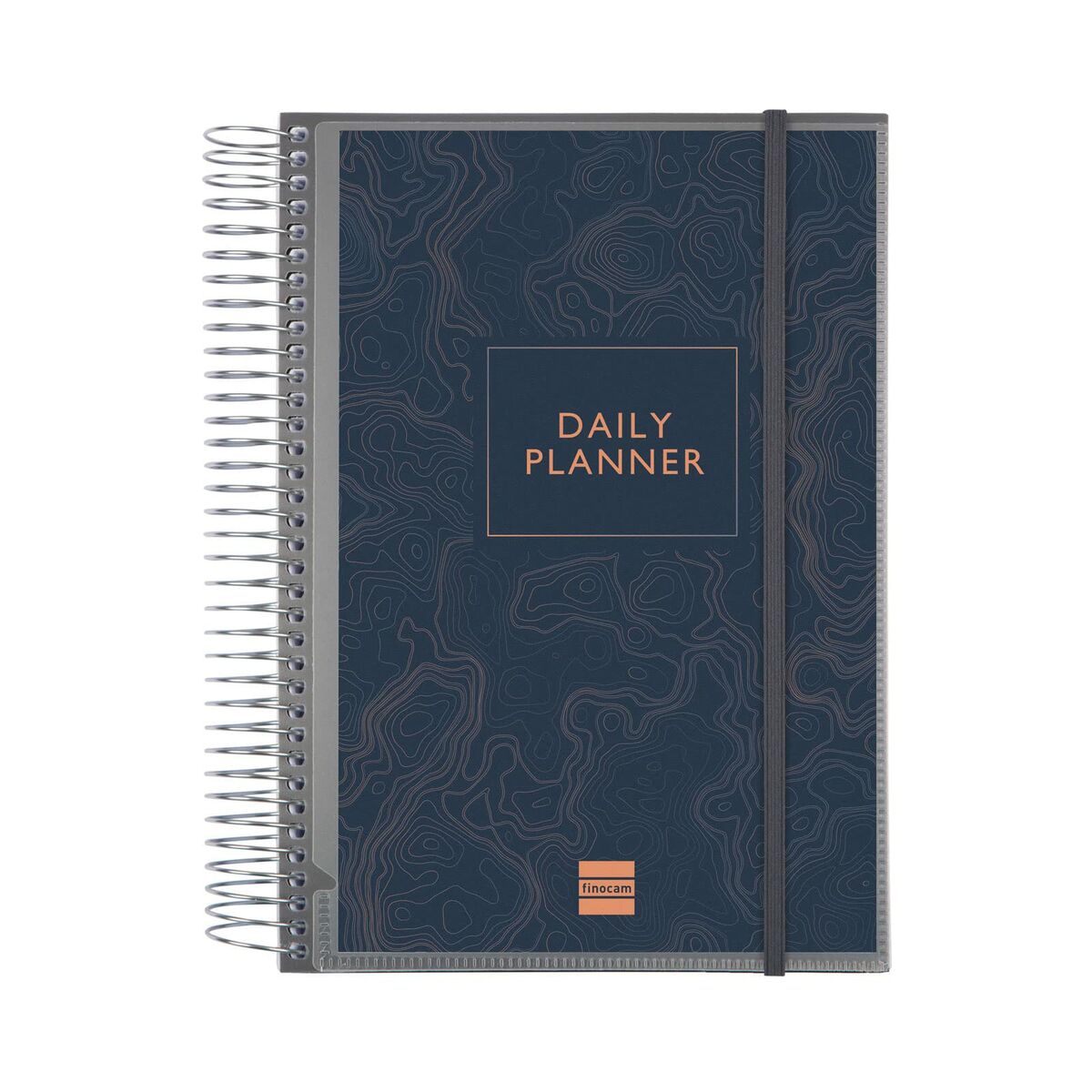 Diary Finocam Dark blue 15,5 x 21,2 cm