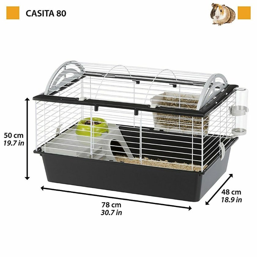 Cage Ferplast Plastic Metal/Plastic Cage Ferplast Plastic Metal/Plastic