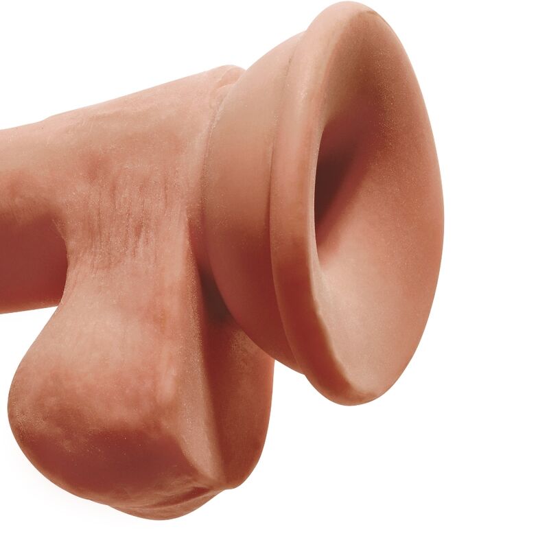 KING COCK PLUS 3D COCK WITH BALLS 17 CM