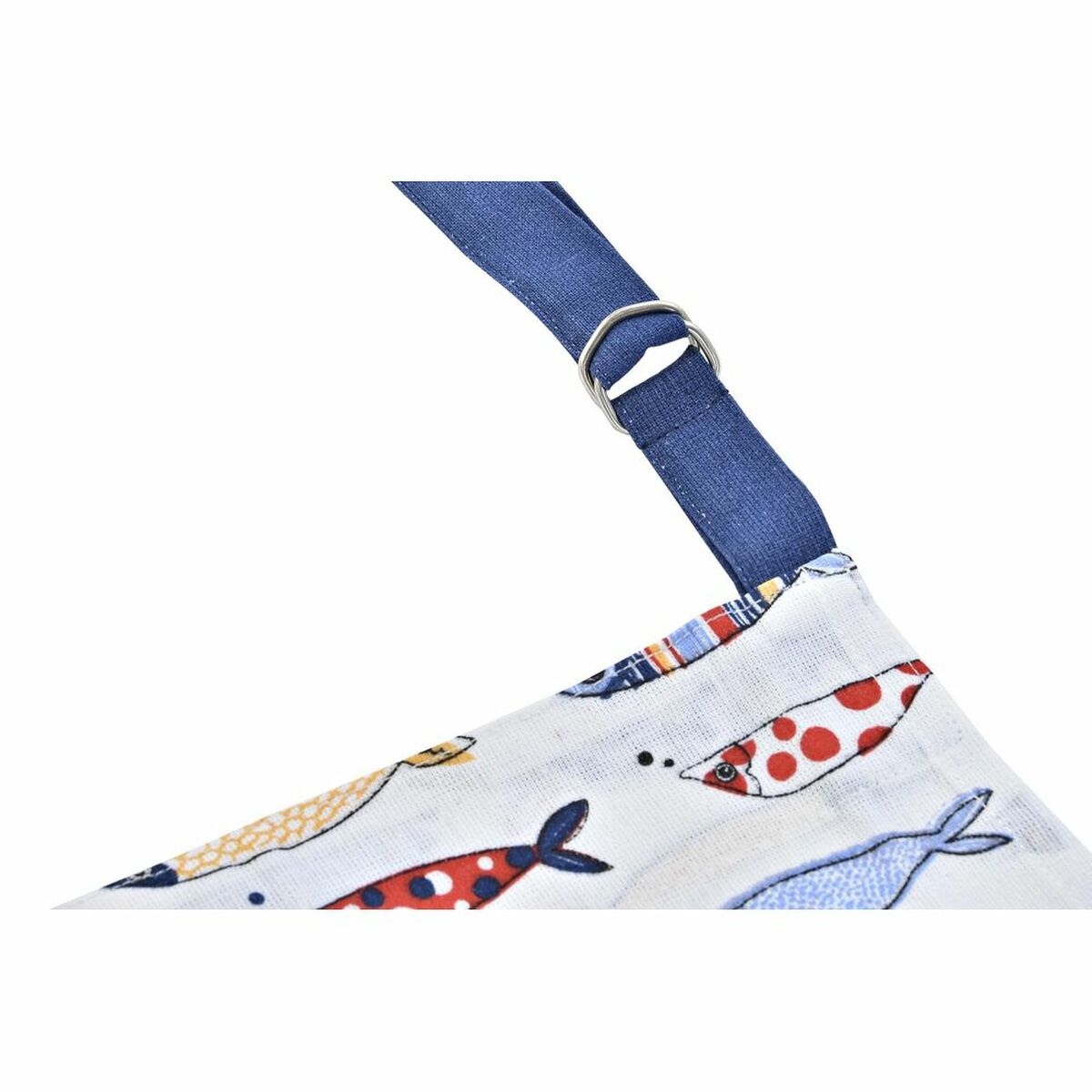 Kitchen Set DKD Home Decor Navy Polyester Cotton (60 x 80 x 0,5 cm) (2 Units)
