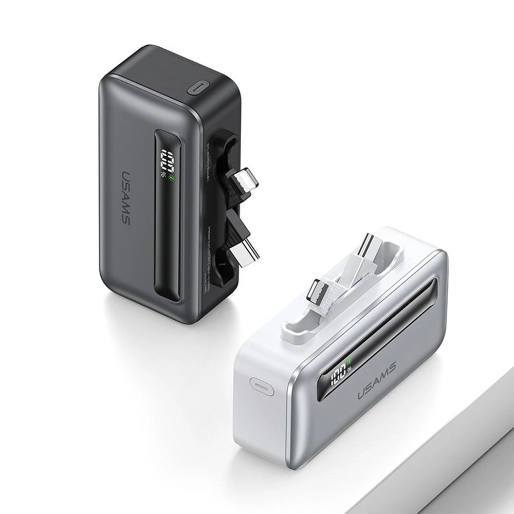 USAMS US-CD233 4500mAh Powerbank USB-C, Lightning 20W PD Fast Charge tarnish