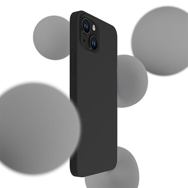 Case 3MK Silicone Case Apple iPhone 13 black/black
