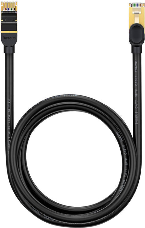 Baseus Ethernet Cable RJ45, 10Gbps, 2m (black)