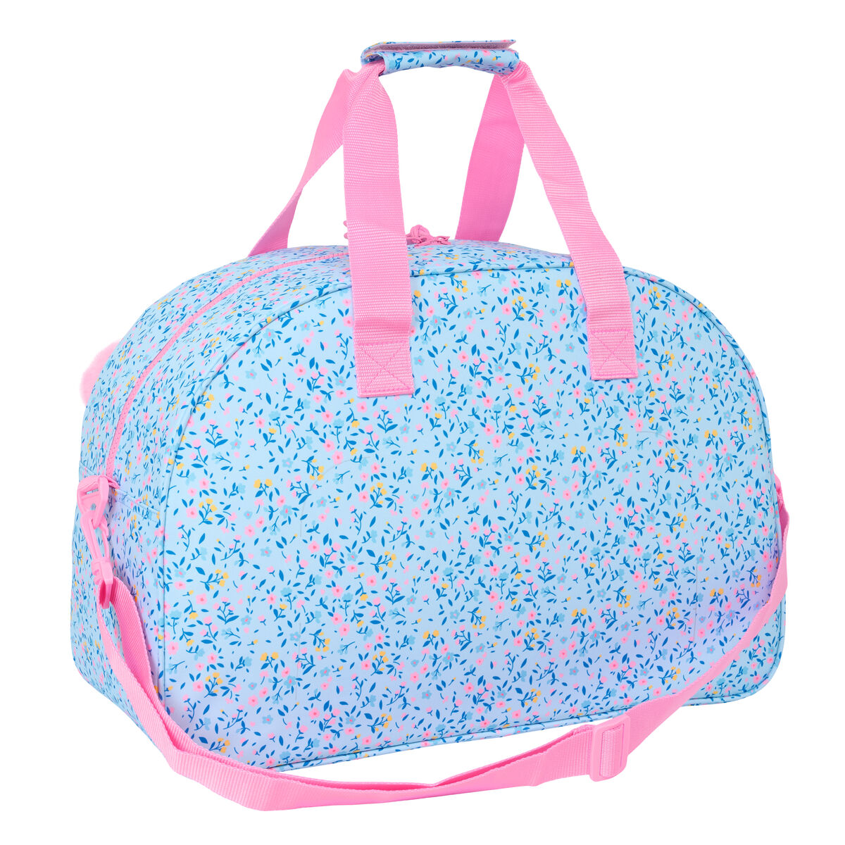Sports bag Vicky Martín Berrocal Paraíso Pink Light Blue 48 x 33 x 21 cm
