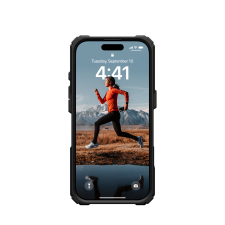 Etui z podstawką UAG Urban Armor Gear Plasma XTE MagSafe do Apple iPhone 16 Pro (black/clear)
