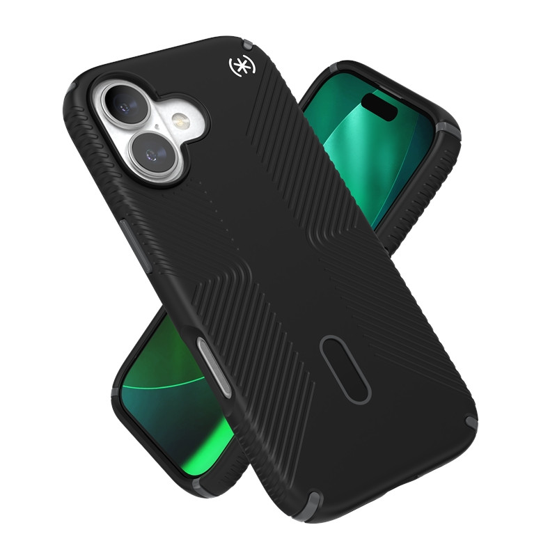 Etui Speck Presidio2 Grip ClickLock & MagSafe do Apple iPhone 17 (Black / Slate Grey / White)