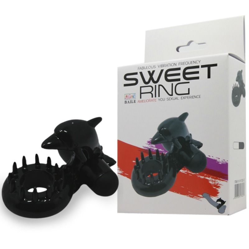BAILE SWEET RING CLIT STIMULATING DOLPHIN