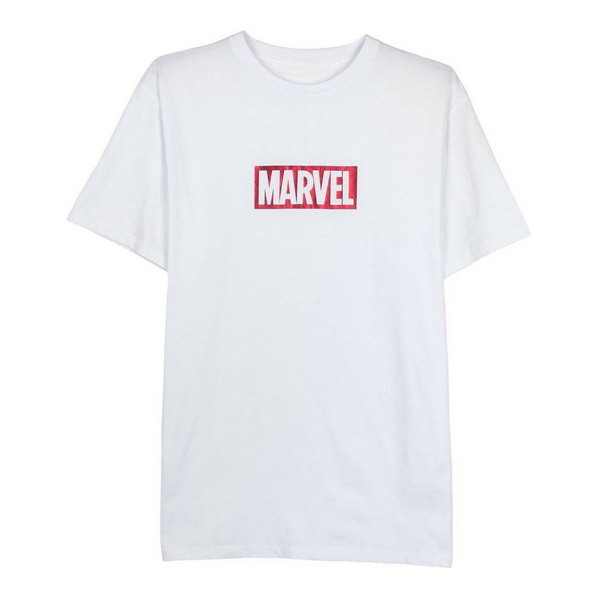Men’s Short Sleeve T-Shirt Marvel White