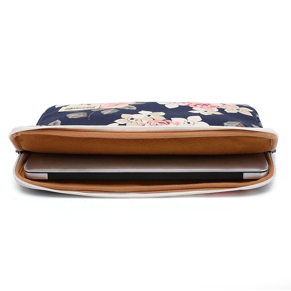 Canvaslife Sleeve Bag 13-14 inch Blue Camellia